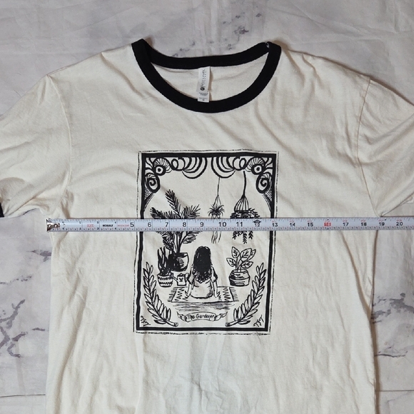 The Gardener Graphic Ringer Tee - Picture 5 of 6